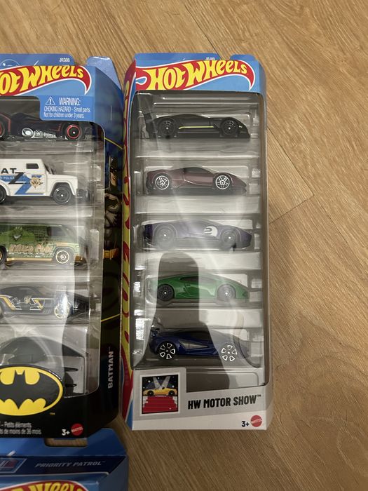 HotWheels pack 5