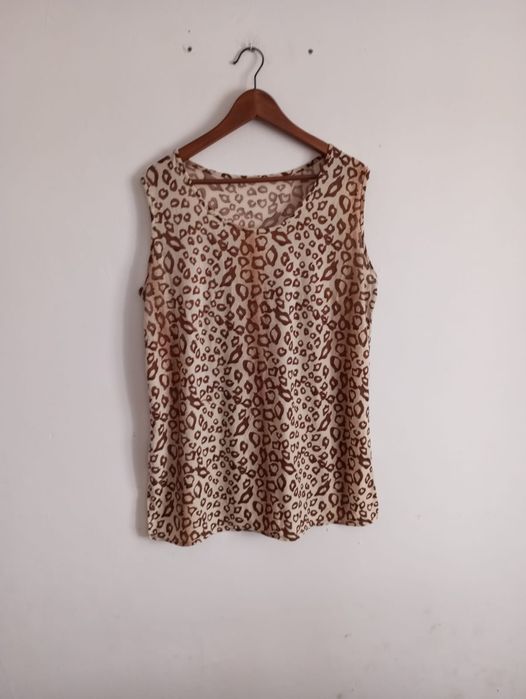 Top Blusa Tigresa Tamanho 2XL