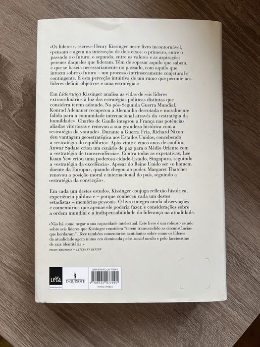 Liderança - Henry Kissinger