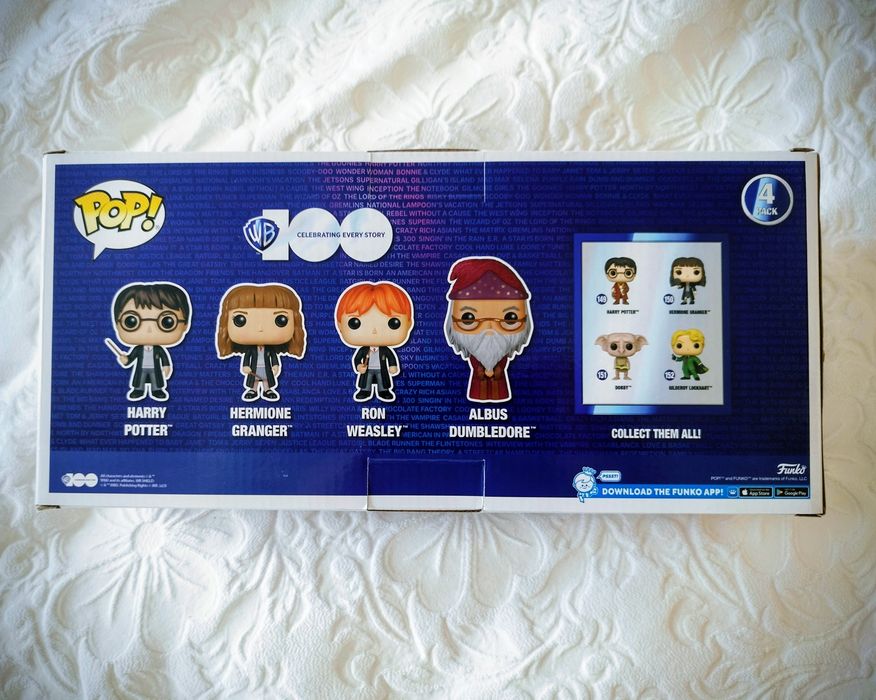Conjunto Funko Pop! Edição Especial Harry Potter com 4 Figuras

Este p
