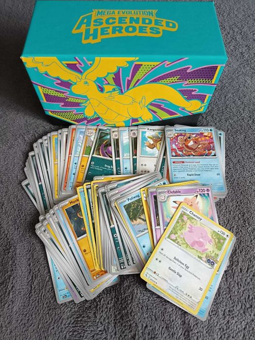 100 Kart Pokémon TCG Bulk – Losowe Pokémony