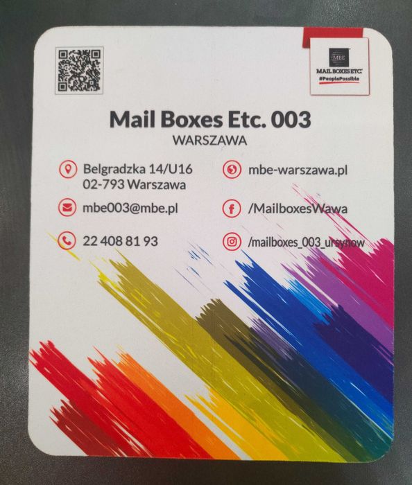 Podkładki pod myszkę z własnym nadrukiem lub logo