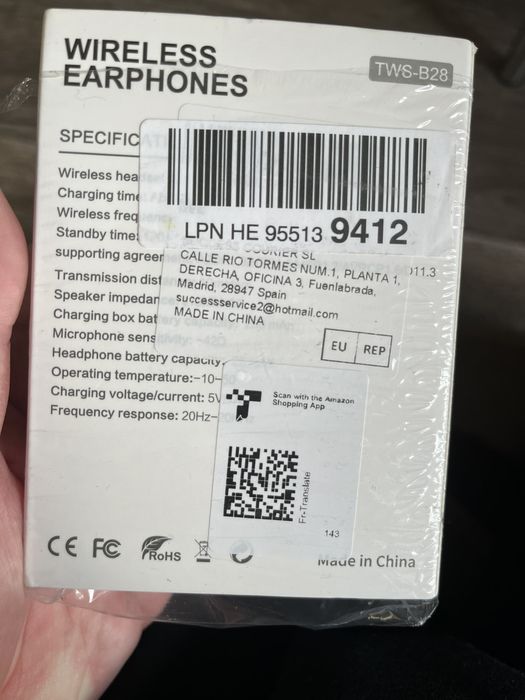 Бездротові навушники TWS