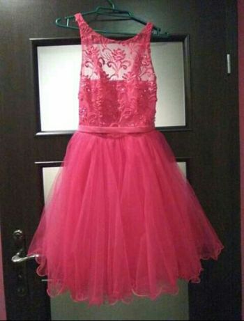 Skienka VIOLETTA w kolorze fuksji