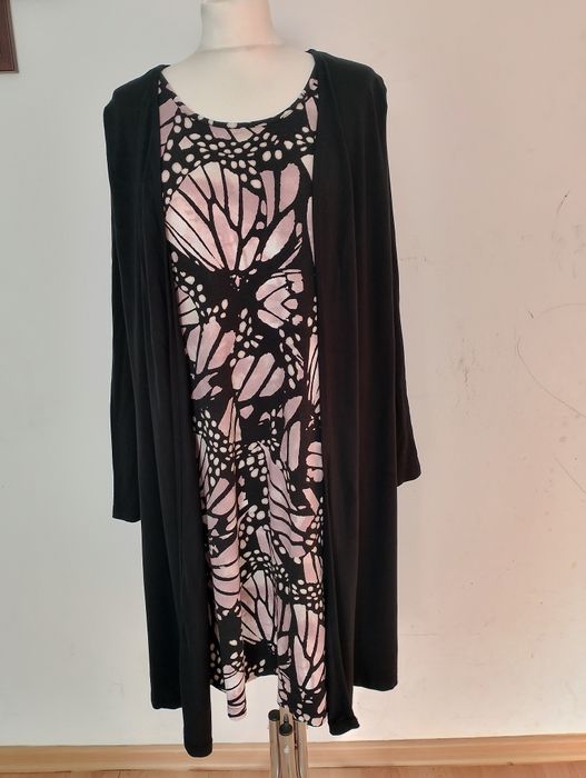 Sukienka z kardigan rozm XL