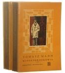 Mann Buddenbrookowie - biblioteka powszechna 1959, części 1-2