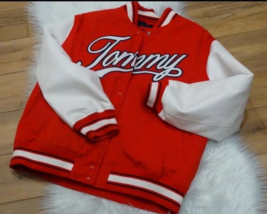 Tommy Jeans Letterman kurtka damska bomberka rozmiar L