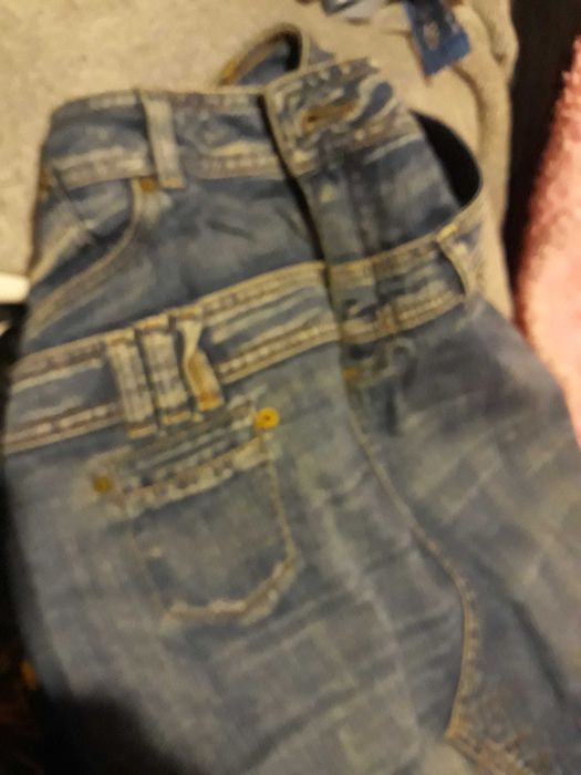 Spodnica jeansowa maxi 38 h&m