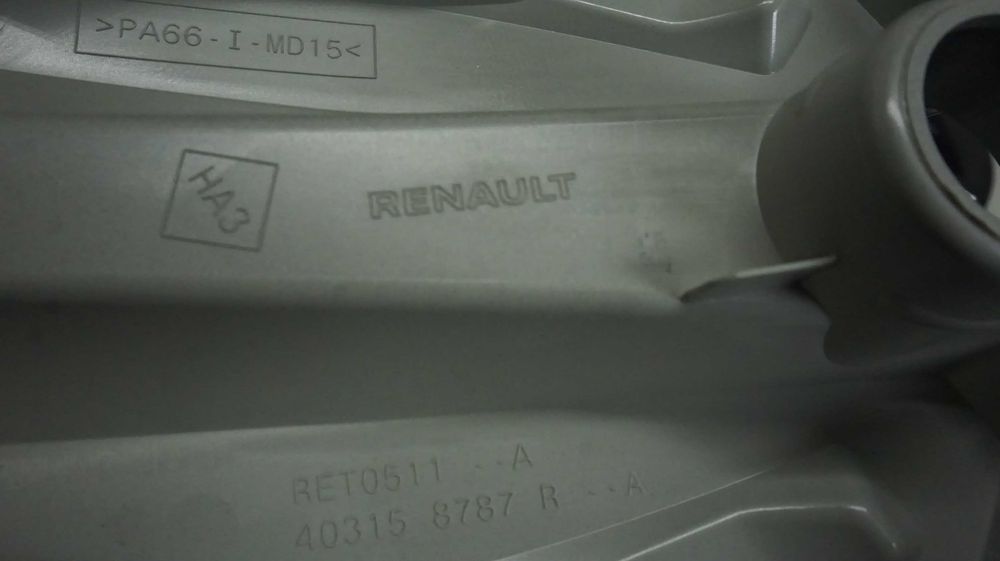 Kołpaki strukturalne 17 Renault