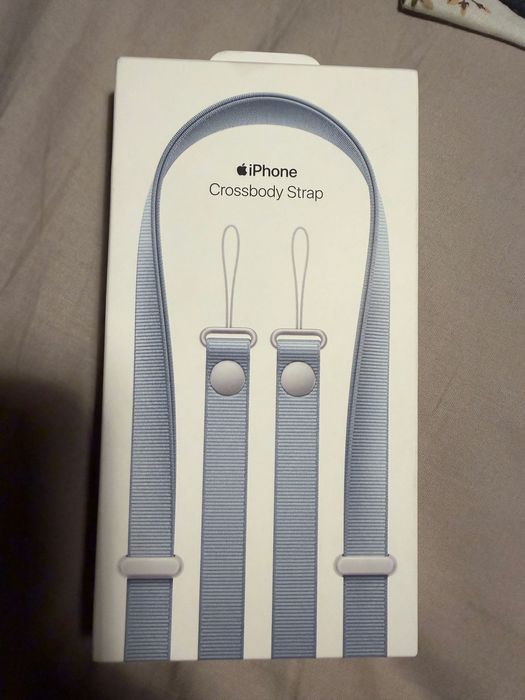 Iphone Crossbody Strap Apple ремінець блакитний. Оригінал.