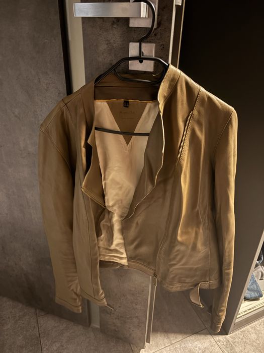Kurtka skorzana Massimo Dutti