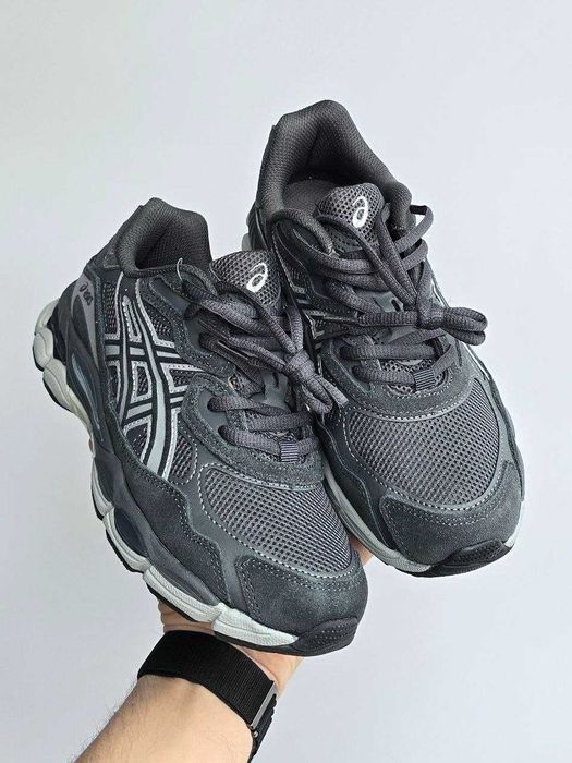 ‼️ НОВІ Кросівки Asics Gel-NYC Dark Grey