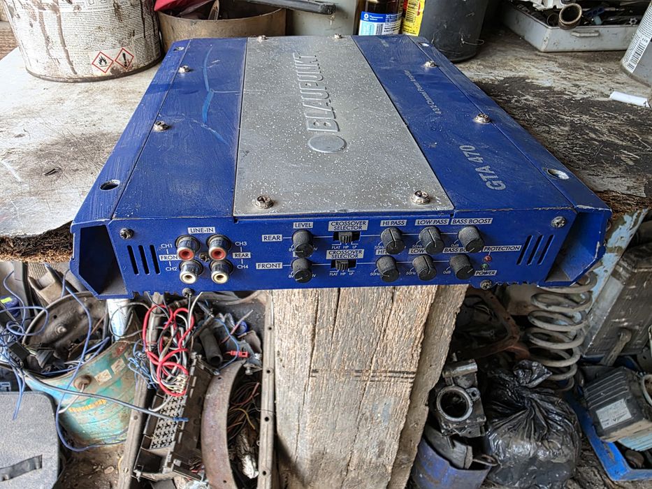 Чотириканальний підсилювач Blaupunkt GTA-470