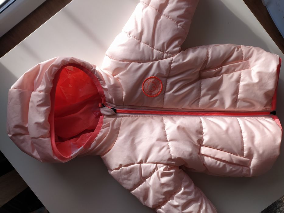 Dwustronna kurtka niemowlęca Wed'ze 74/80