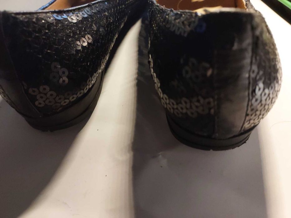 Baleriny Clara Barson rozm .37 cekiny  na 24,4 cm