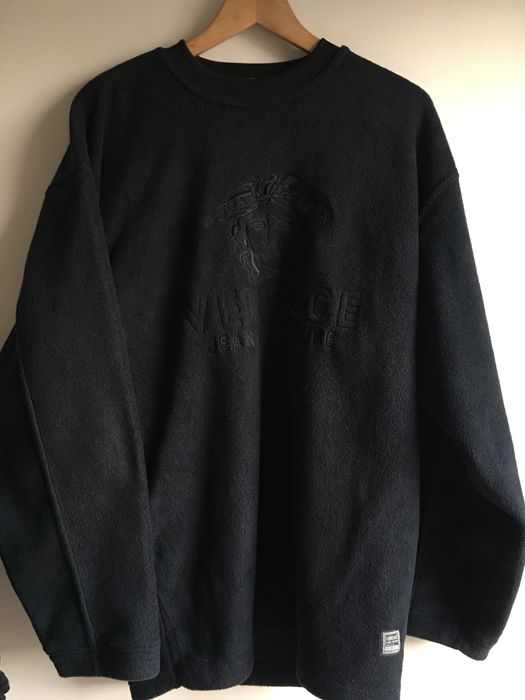 vintage bluza polarowa Versace y2k fleece