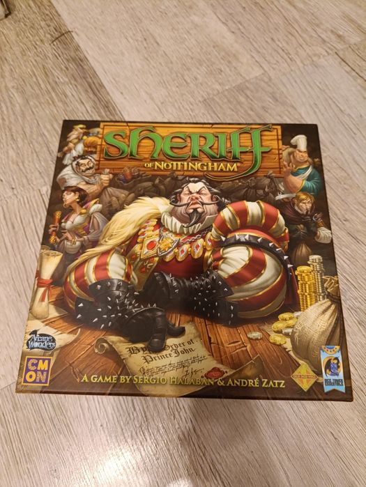 Szeryf z Nottingham gra planszowa ENG