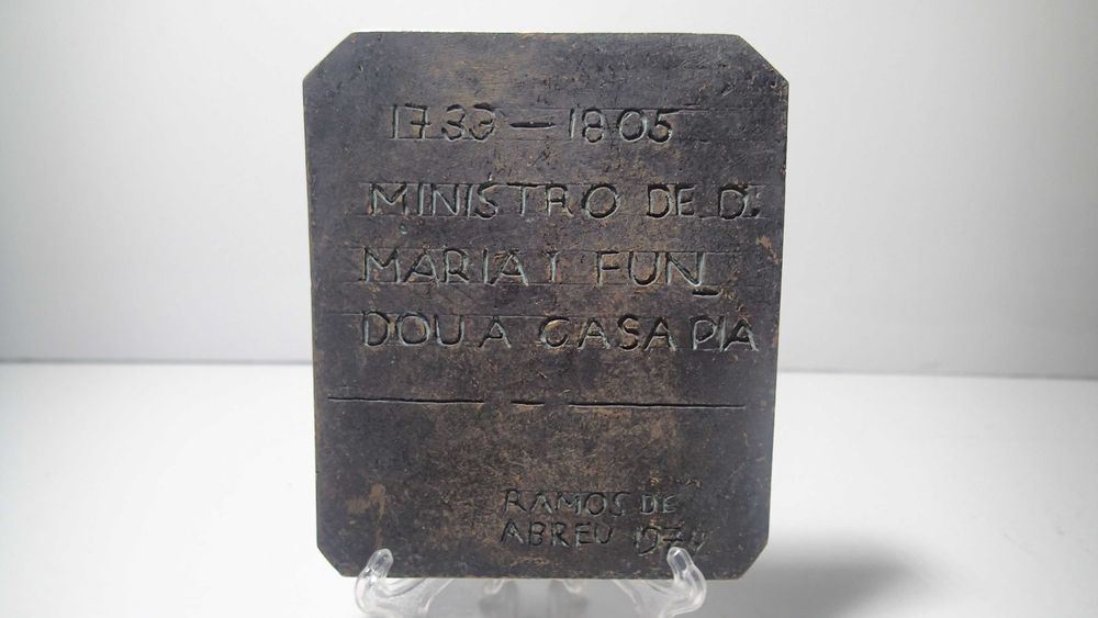 Medalha em Bronze de Pina Manique