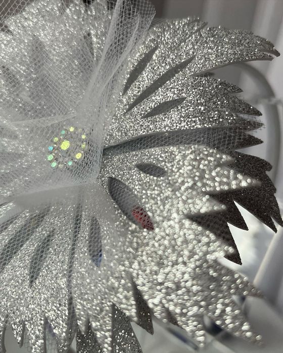 Образ, обруч, костюм сніжинки для дівчинки