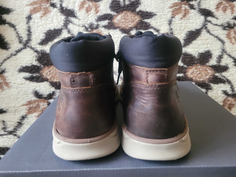 Mega skórzane buty za kostkę Timberland Bradstreet r.43,5