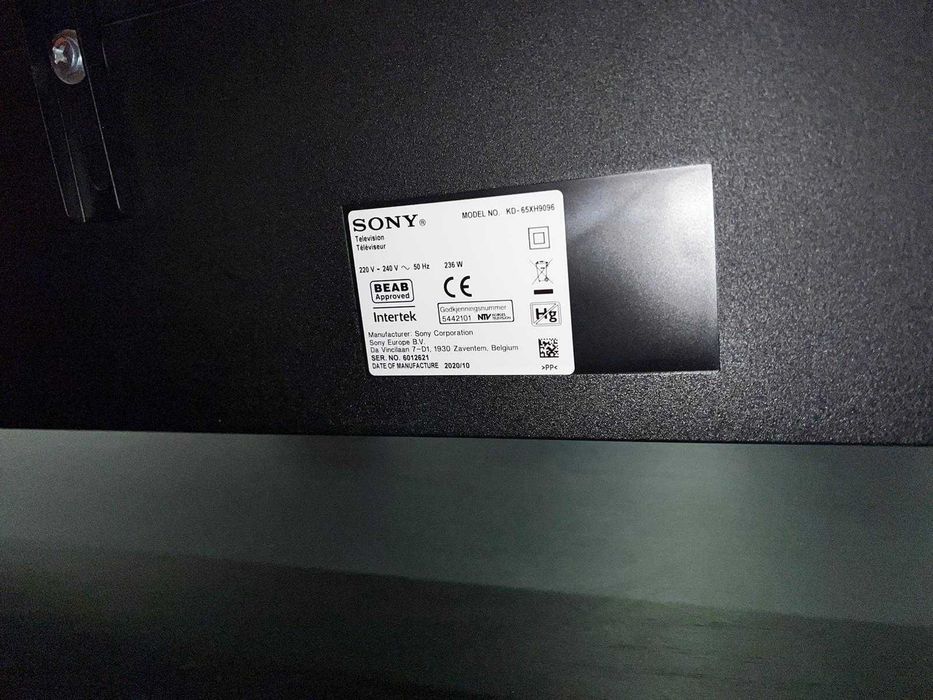 Smart TV Android Sony UHD 4K 65XH9096 (65")