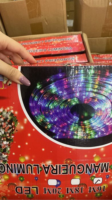 Mangueiras led de natal