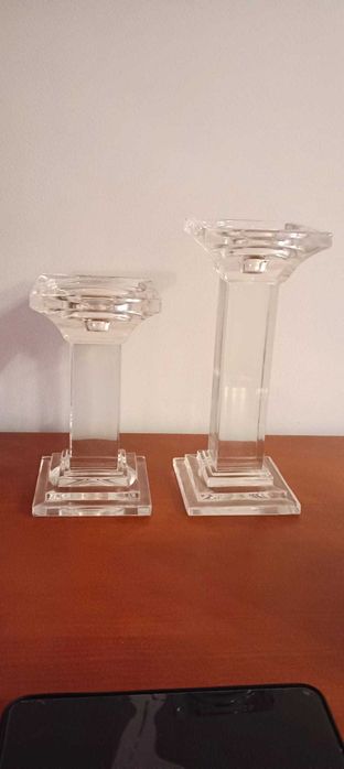 Castiçais - suporte de velas como novos