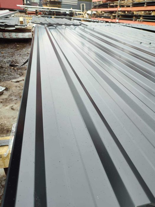 blacha trapezowa t18 ral 9005 0,6 mm obustronnie malowana