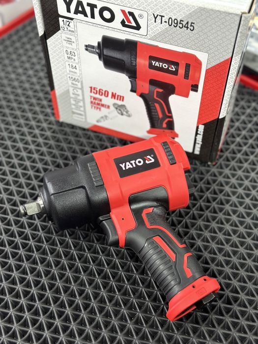 Гайковерт пневматичний (Twin Hammer) 1/2" 1560 Нм YATO YT-09545