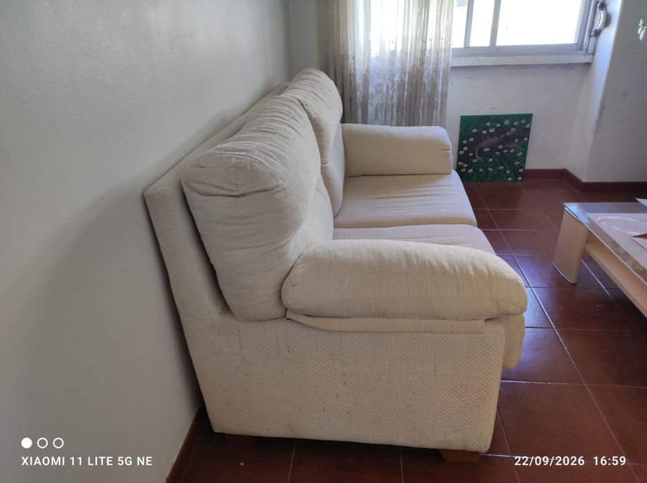 Sofá + mesa de centro