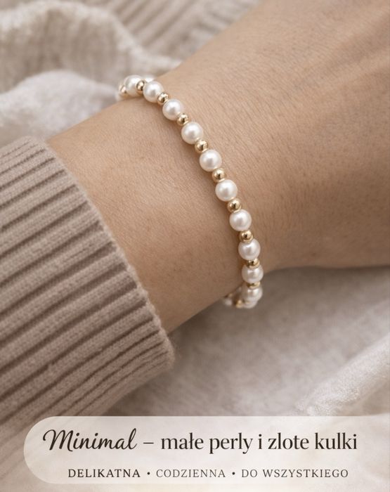 Bransoletka perłowa