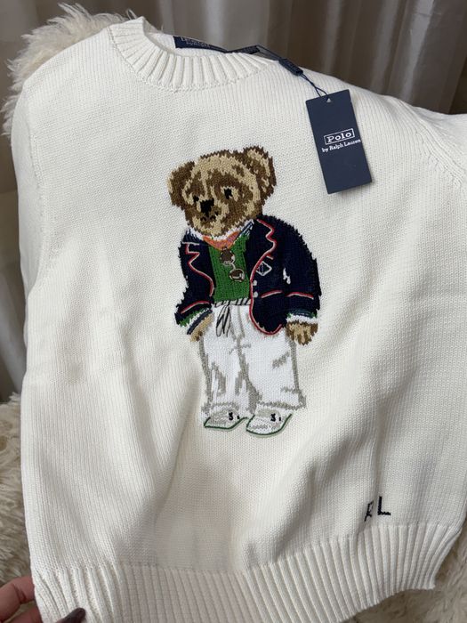 Светр Ralph Lauren з ведмедиком S-M