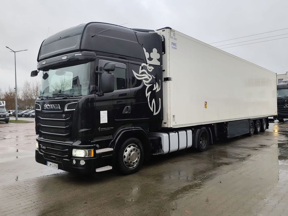 Scania N320  Scania R450 Z Naczepa Schmitz Serwisowany  Gotowy do jazdy