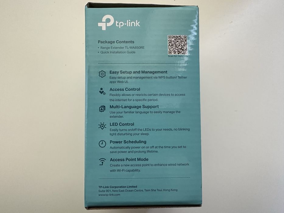 Extensor de Sinal TP-Link N300 TL-WA850RE