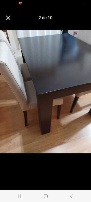 Mesa mais 4 cadeiras