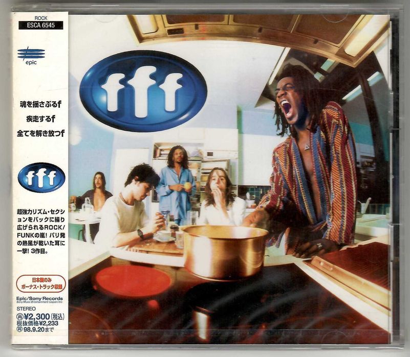 FFF  - FFF - CD OBI JAPAN Nowa Folia