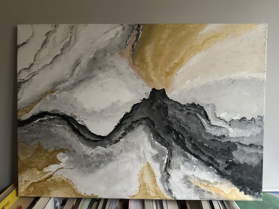 Obraz Wulkan Abstrakcja 50x70