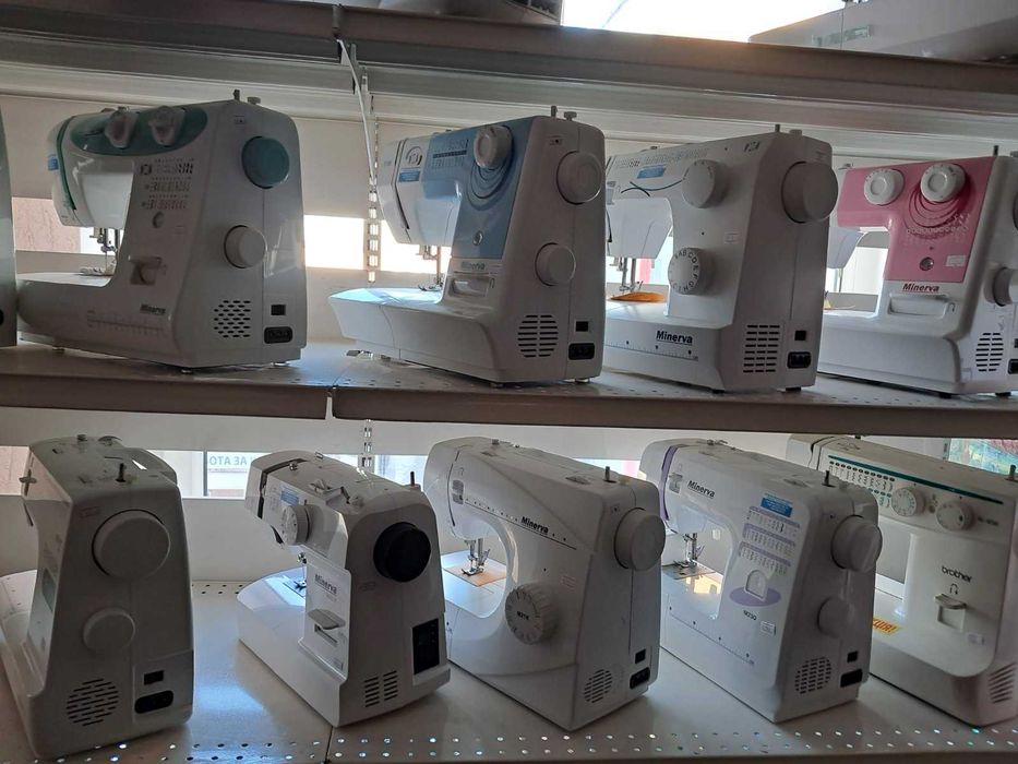 Розпродаж побутових швейних машин та оверлоків