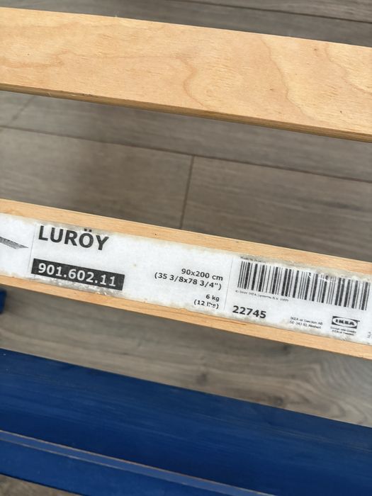 Cama e estrado ikea