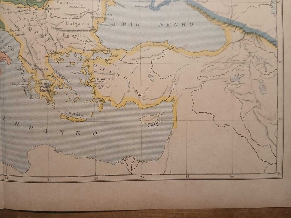 Mapa Europa 1715-1789 (Final do Séc XIX, Início Séc. XX)