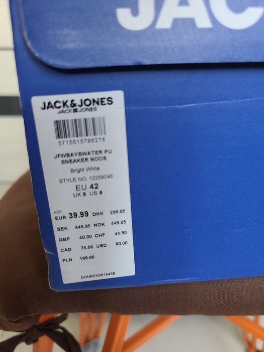 Кеди, кросівки Jack & Jones. Оригінал