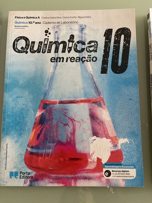 Livros fichas/ exames Fisica e Quimica 10 ano