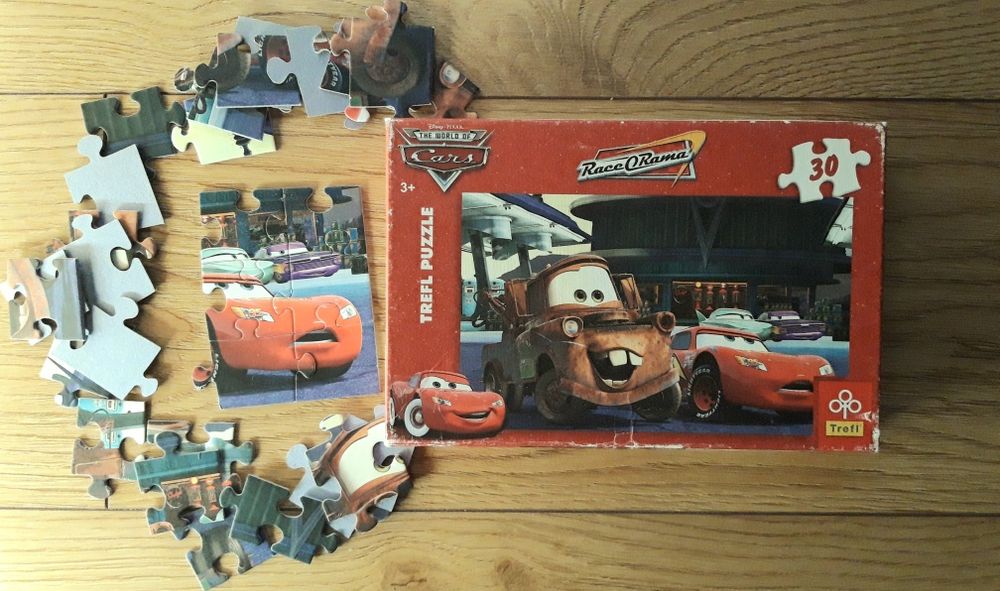 Пазли Trefl тачка Маквін блискавка Сирник 30 шт. 3+ Cars puzzle картон