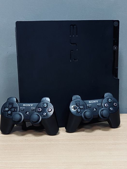 Без предоплати PS3, PlayStation 3 slim 320 гб,30 ігр, 2 джойстика