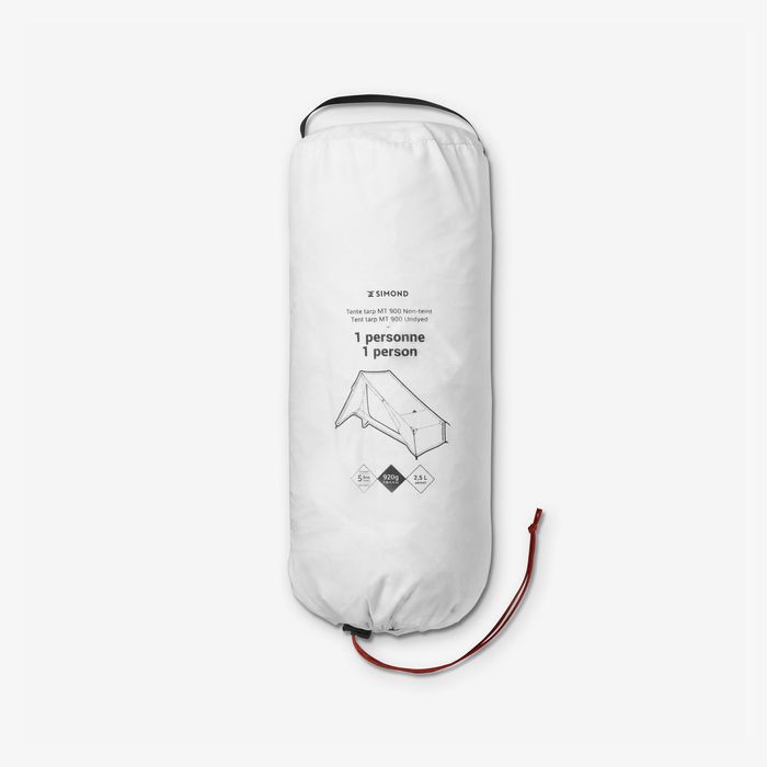 Tenda abrigo de trekking 1 lugar MT900, leve e compacta