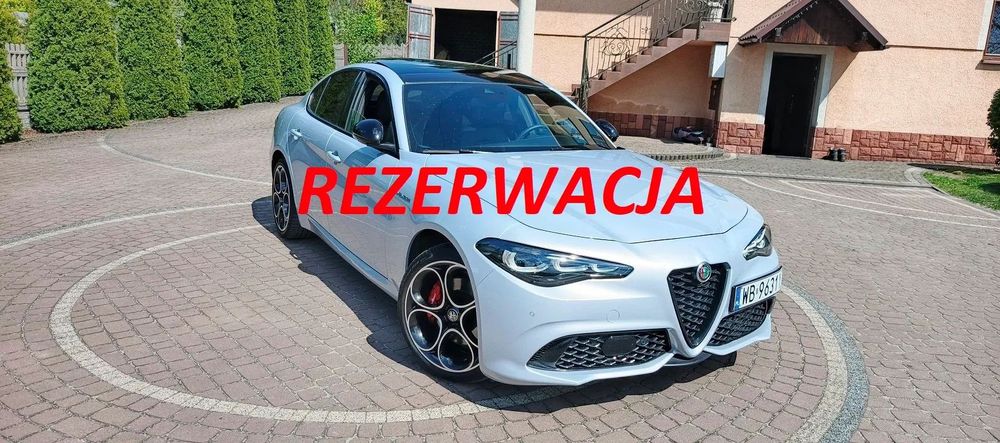 Alfa Romeo Giulia Salon Polska .Bezwypadkowa.Veloce.280 KM . Q4 . FV23% . STAN IDEALNY .