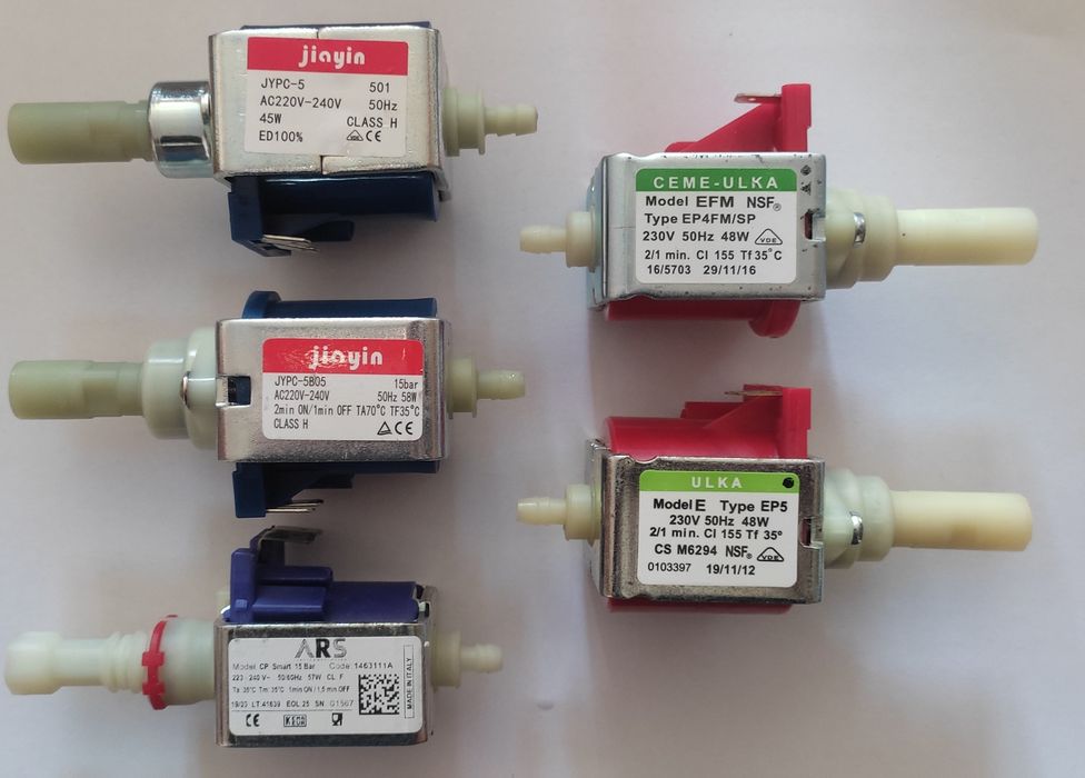 насос помпа ULKA EP4, 5,3, JYPC-8,2,3,4,5, -5B05, ARS, JYPS