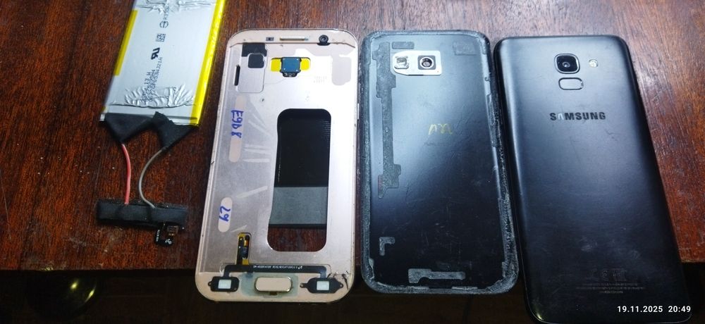Віддам по запчастинам samsung j6 j600f a5 a520f