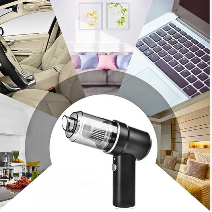 Odkurzacz ręczny samochodowy bezprzewodowy akumulatorowy do samochodu