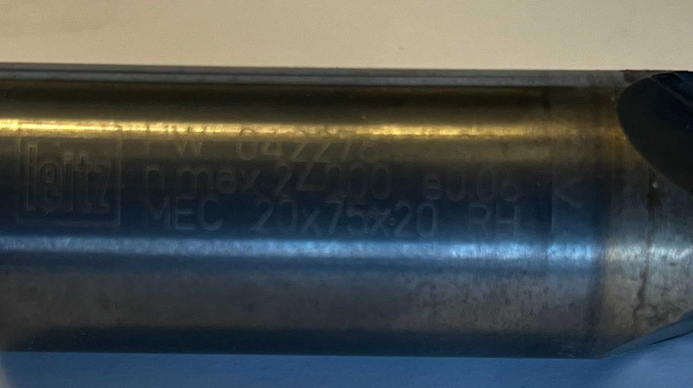 Frez spiralny do obróbki zgrubnej i wykańczającej Leitz